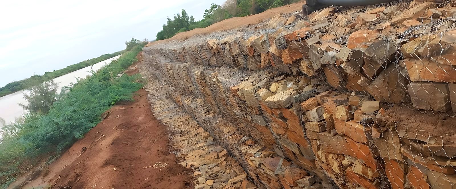 Gabion River Embankment photo 7